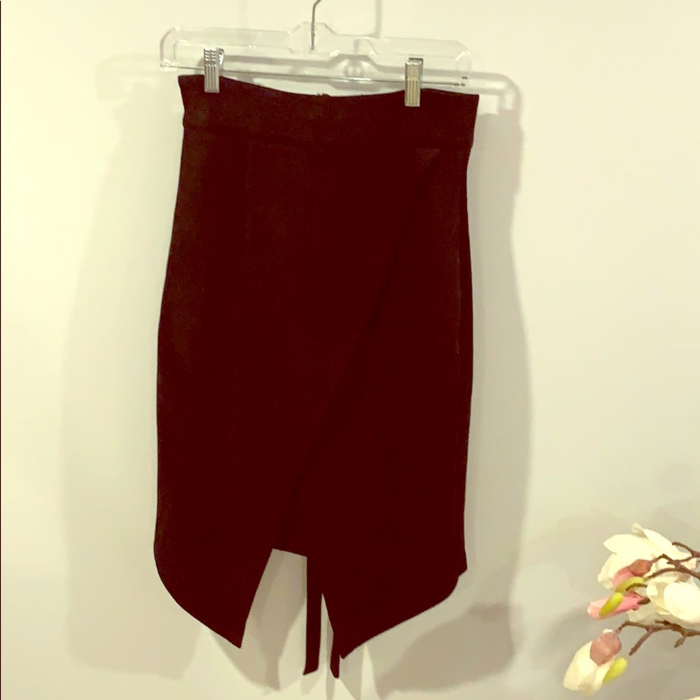 Black skirt